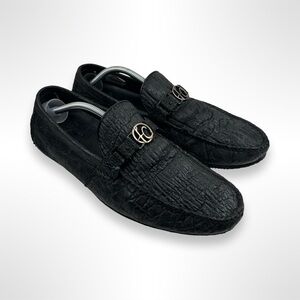 FRANCO CUADRA elephant leather driving loafer